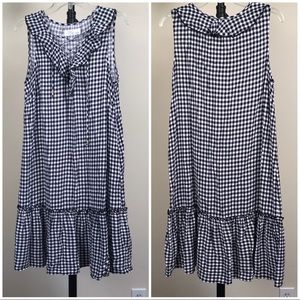 Time and Tru Gingham dress Size M